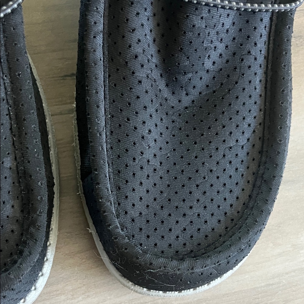 Hey Dude Charcoal Perforated Loafers - Picture 3 of 9